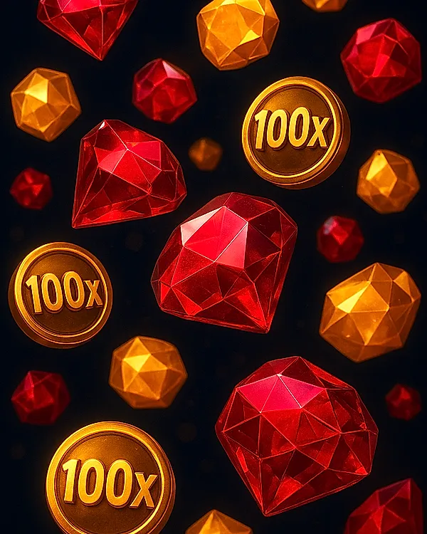Sweet Bonanza candy gems and golden multiplier bombs slot tile on IPL ID